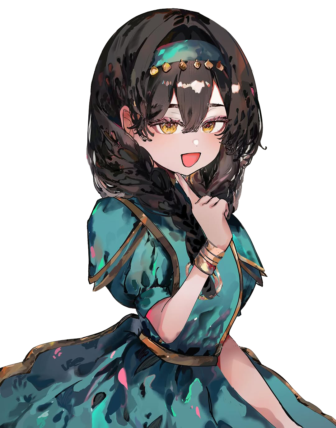 Halfbody art commission preview